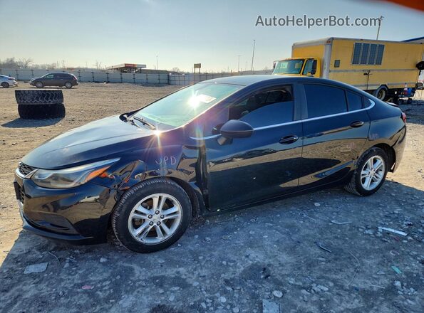 1G1BE5SM9G7312027 2016 CHEVROLET CRUZE Черный Передняя левая четверть