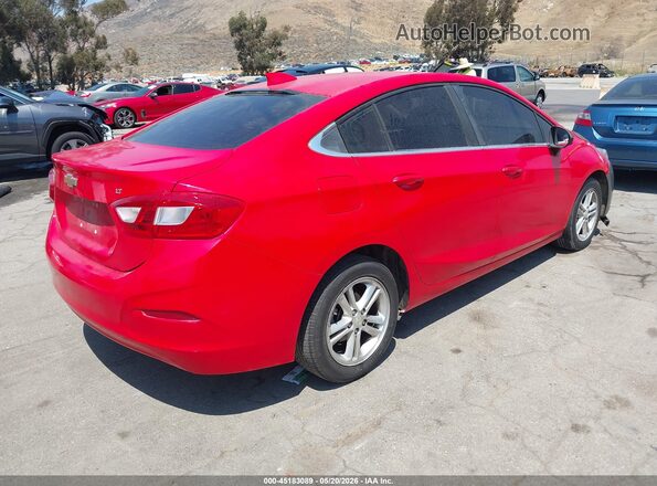 1G1BE5SMXH7204405 2017 CHEVROLET CRUZE Red Trasero derecho