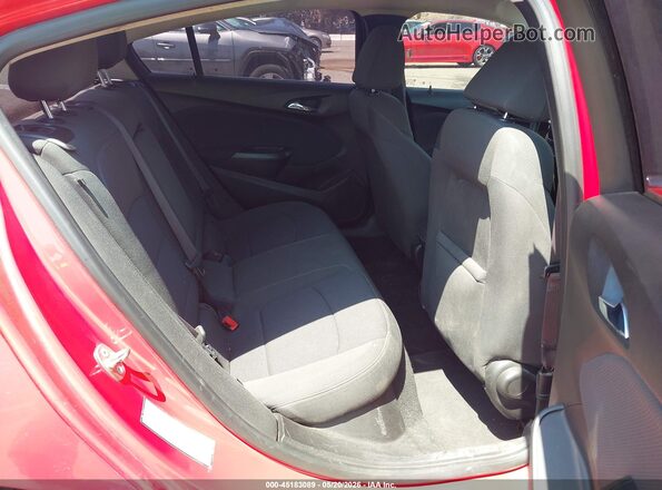 1G1BE5SMXH7204405 2017 CHEVROLET CRUZE Red Vista de la etiqueta del VIN