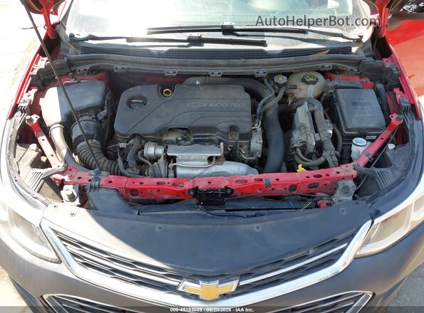 1G1BE5SMXH7204405 2017 CHEVROLET CRUZE Red Vista trasera