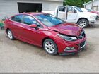 2018 Chevrolet Cruze Lt Auto Burgundy vin: 1G1BE5SMXJ7186865