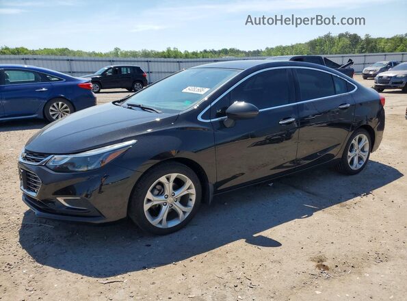 1G1BF5SM6H7230982 2017 CHEVROLET CRUZE Черный Передняя левая четверть