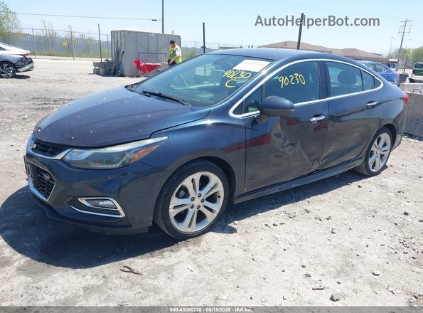 1G1BG5SM8G7295392 2016 CHEVROLET CRUZE Черный Передняя левая четверть