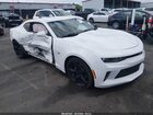 2018 Chevrolet Camaro 1lt White vin: 1G1FB1RS3J0154355