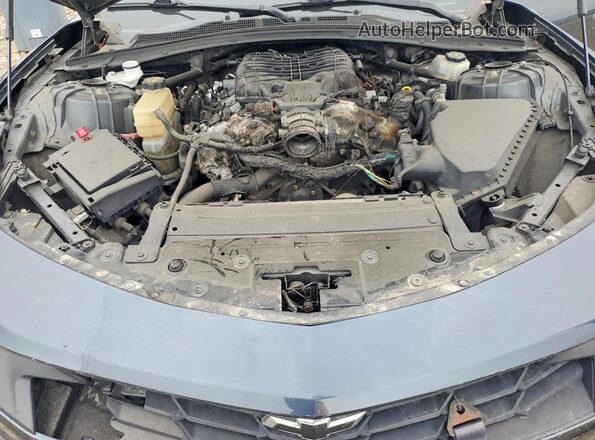1G1FB1RS3L0109189 2020 CHEVROLET CAMARO Серый Вид задней части салона