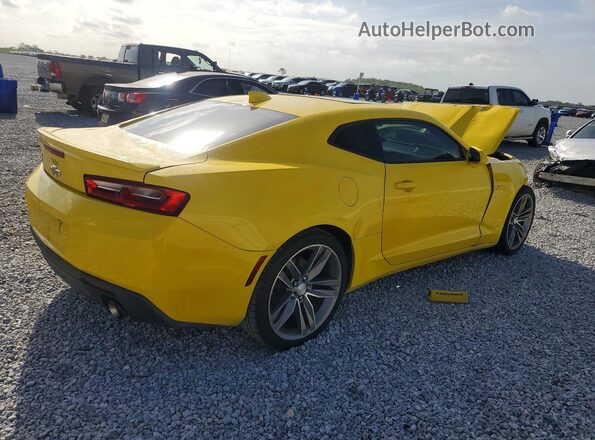 1G1FB1RS5J0146872 2018 CHEVROLET CAMARO Желтый Задняя правая четверть