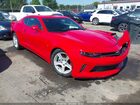 2016 Chevrolet Camaro 1lt Red vin: 1G1FB1RX8G0165274