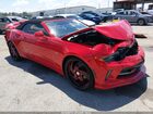 2018 Chevrolet Camaro 1lt Red vin: 1G1FB3DS5J0134935