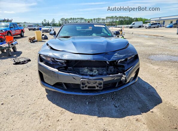 1G1FB3DS7K0113389 2019 CHEVROLET CAMARO Синий Вид спереди