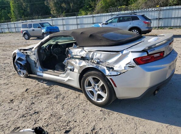 1G1FB3DX4H0213633 2017 CHEVROLET CAMARO Серый Задняя левая четверть