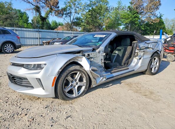 1G1FB3DX4H0213633 2017 CHEVROLET CAMARO Серый Передняя левая четверть