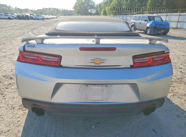 1G1FB3DX4H0213633 2017 CHEVROLET CAMARO Серый Вид сзади