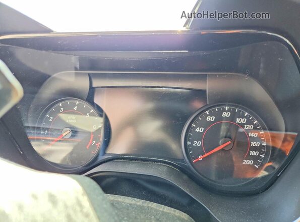 1G1FE1R76G0143622 2016 CHEVROLET CAMARO Серебряный Вид щитка приборов