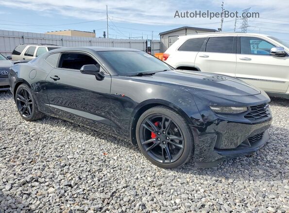 1G1FF1R72L0147979 2020 CHEVROLET CAMARO Черный Передняя правая четверть