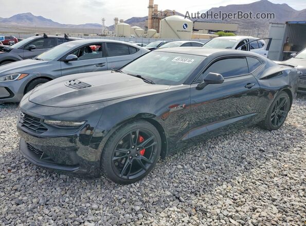 1G1FF1R72L0147979 2020 CHEVROLET CAMARO Черный Передняя левая четверть