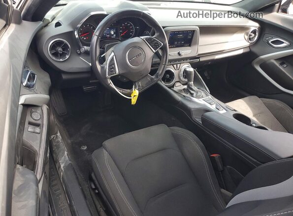 1G1FF1R72L0147979 2020 CHEVROLET CAMARO Черный Вид панели приборов