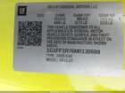 2021 Chevrolet Camaro Rwd  Lt1 Зеленый vin: 1G1FF1R76M0130698
