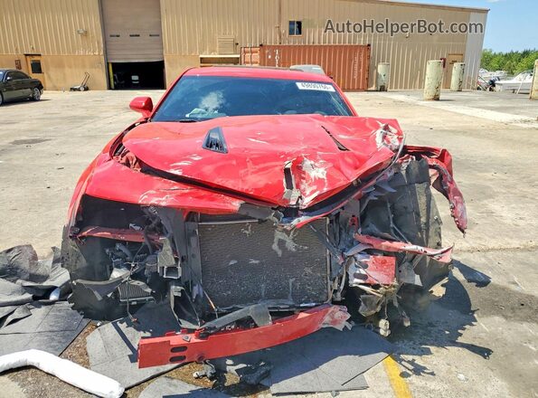 1G1FF1R77J0131368 2018 CHEVROLET CAMARO Red Widok z przodu