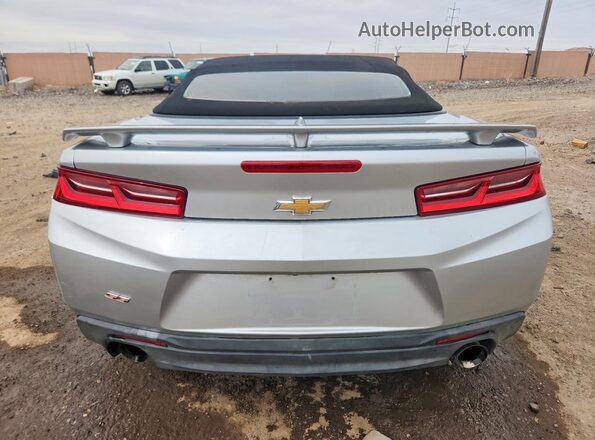 1G1FF3D76H0209121 2017 CHEVROLET CAMARO Серебряный Вид сзади