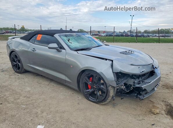 1G1FG3D72R0119009 2024 CHEVROLET CAMARO Серебряный Передняя правая четверть