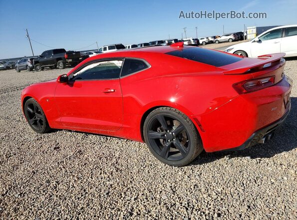 1G1FH1R76G0161920 2016 CHEVROLET CAMARO Red Trasero izquierdo