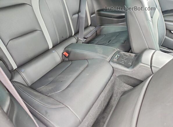 1G1FH1R77M0124273 2021 CHEVROLET CAMARO Серый Вид задних сидений