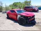 2017 Chevrolet Camaro 2ss Red vin: 1G1FH1R78H0136485