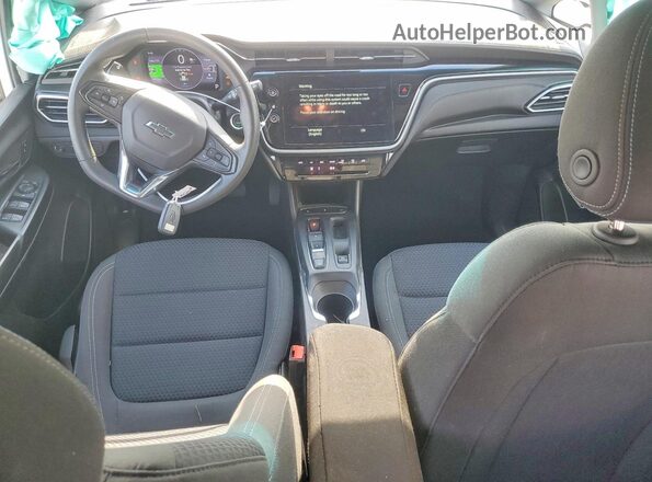 1G1FW6S05P4192634 2023 CHEVROLET BOLT Белый Вид панели приборов