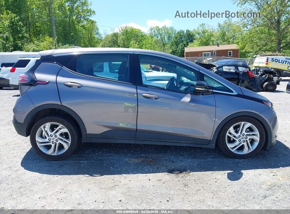 1G1FW6S07P4201074 2023 CHEVROLET BOLT Серебряный Вид щитка приборов