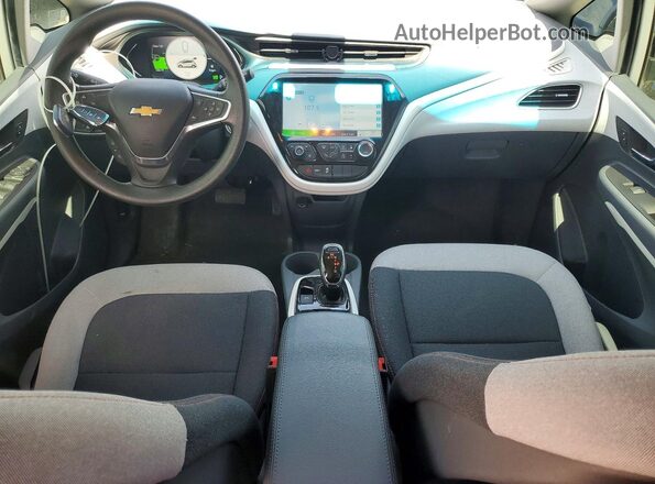 1G1FW6S08J4131320 2018 CHEVROLET BOLT White Widok deski rozdzielczej