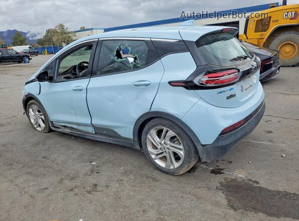 1G1FW6S09P4119783 2023 CHEVROLET BOLT Blue Trasero izquierdo