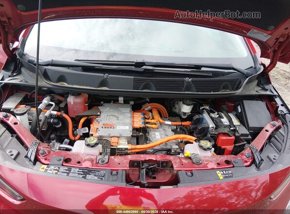1G1FX6S00P4194577 2023 CHEVROLET BOLT Red უკანა ხედი