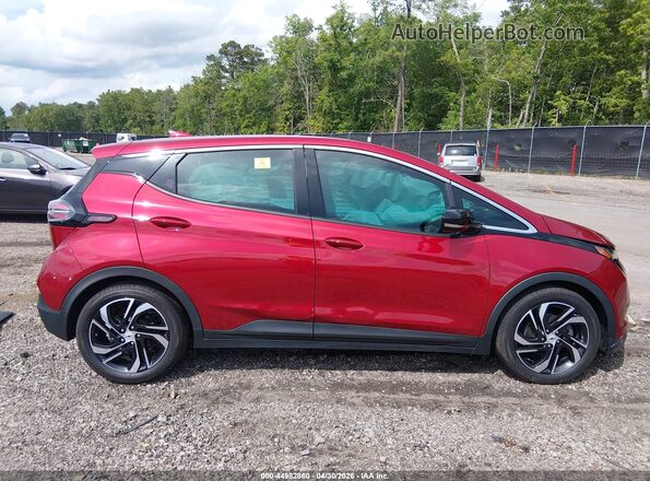 1G1FX6S00P4194577 2023 CHEVROLET BOLT Red უკანა სალონის ხედი