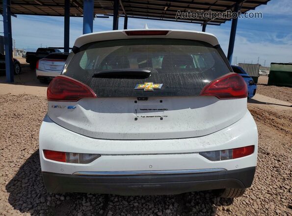1G1FX6S09H4187130 2017 CHEVROLET BOLT Белый Вид сзади