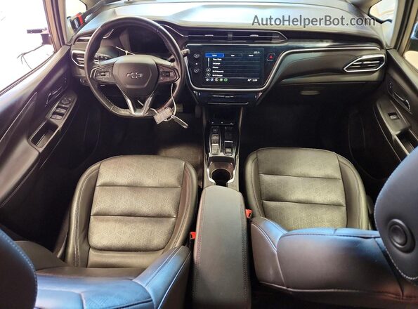 1G1FX6S09P4132546 2023 CHEVROLET BOLT Серый Вид панели приборов