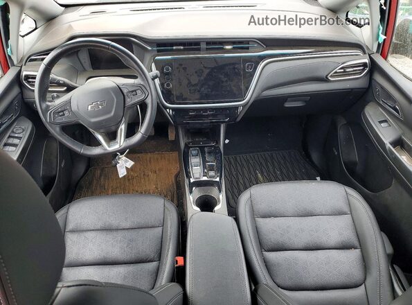 1G1FX6S0XP4200580 2023 CHEVROLET BOLT Бордовый Вид панели приборов