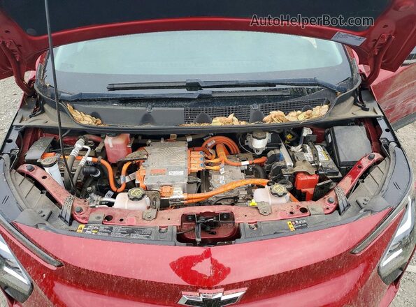 1G1FX6S0XP4200580 2023 CHEVROLET BOLT Бордовый Вид задней части салона
