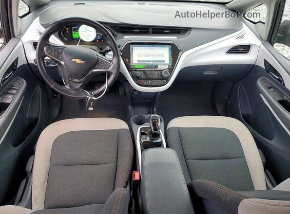 1G1FY6S00M4100982 2021 CHEVROLET BOLT Черный Вид панели приборов
