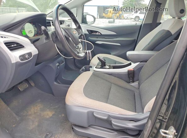 1G1FY6S00M4100982 2021 CHEVROLET BOLT Черный Вид салона спереди