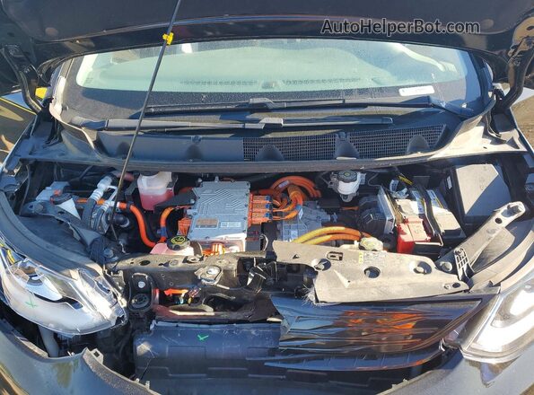 1G1FY6S04M4111225 2021 CHEVROLET BOLT Черный Вид задней части салона