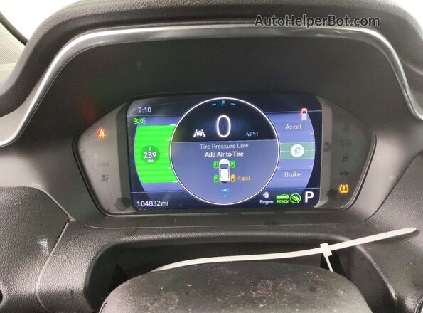 1G1FY6S04P4153947 2023 CHEVROLET BOLT Gray Widok zestawu wskaźników