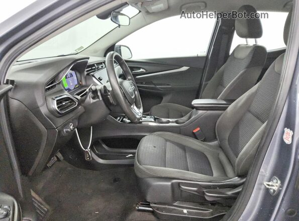 1G1FY6S04P4153947 2023 CHEVROLET BOLT Gray Widok wnętrza z przodu