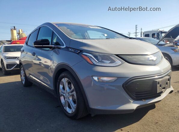 1G1FY6S08K4122452 2019 CHEVROLET BOLT Серебряный Передняя правая четверть