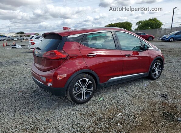 1G1FZ6S03K4100565 2019 CHEVROLET BOLT Бордовый Задняя правая четверть