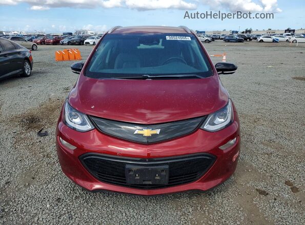 1G1FZ6S03K4100565 2019 CHEVROLET BOLT Бордовый Вид спереди