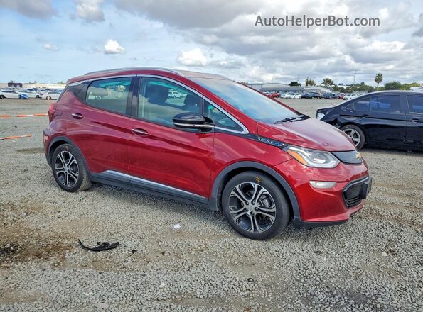 1G1FZ6S03K4100565 2019 CHEVROLET BOLT Бордовый Передняя правая четверть