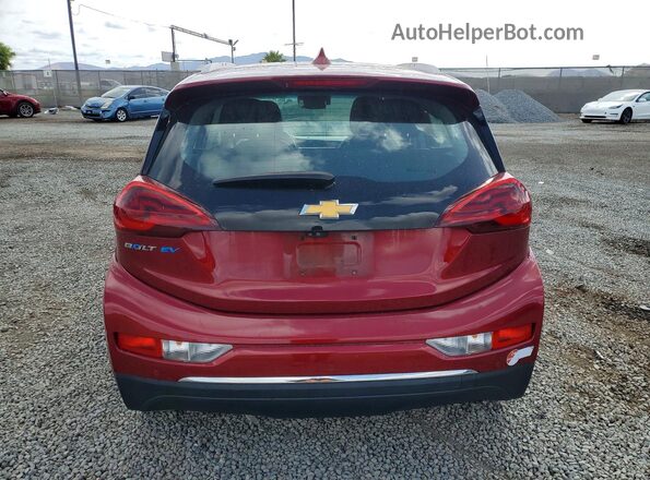 1G1FZ6S03K4100565 2019 CHEVROLET BOLT Бордовый Вид сзади