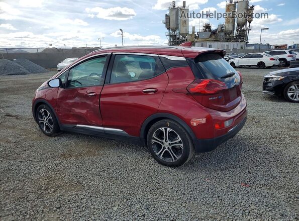 1G1FZ6S03K4100565 2019 CHEVROLET BOLT Бордовый Задняя левая четверть