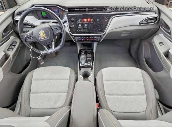 1G1FZ6S04P4178473 2023 CHEVROLET BOLT Серебряный Вид панели приборов