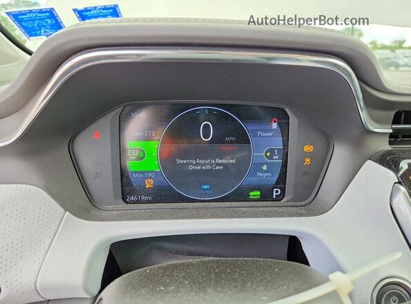 1G1FZ6S04P4178473 2023 CHEVROLET BOLT Серебряный Вид щитка приборов